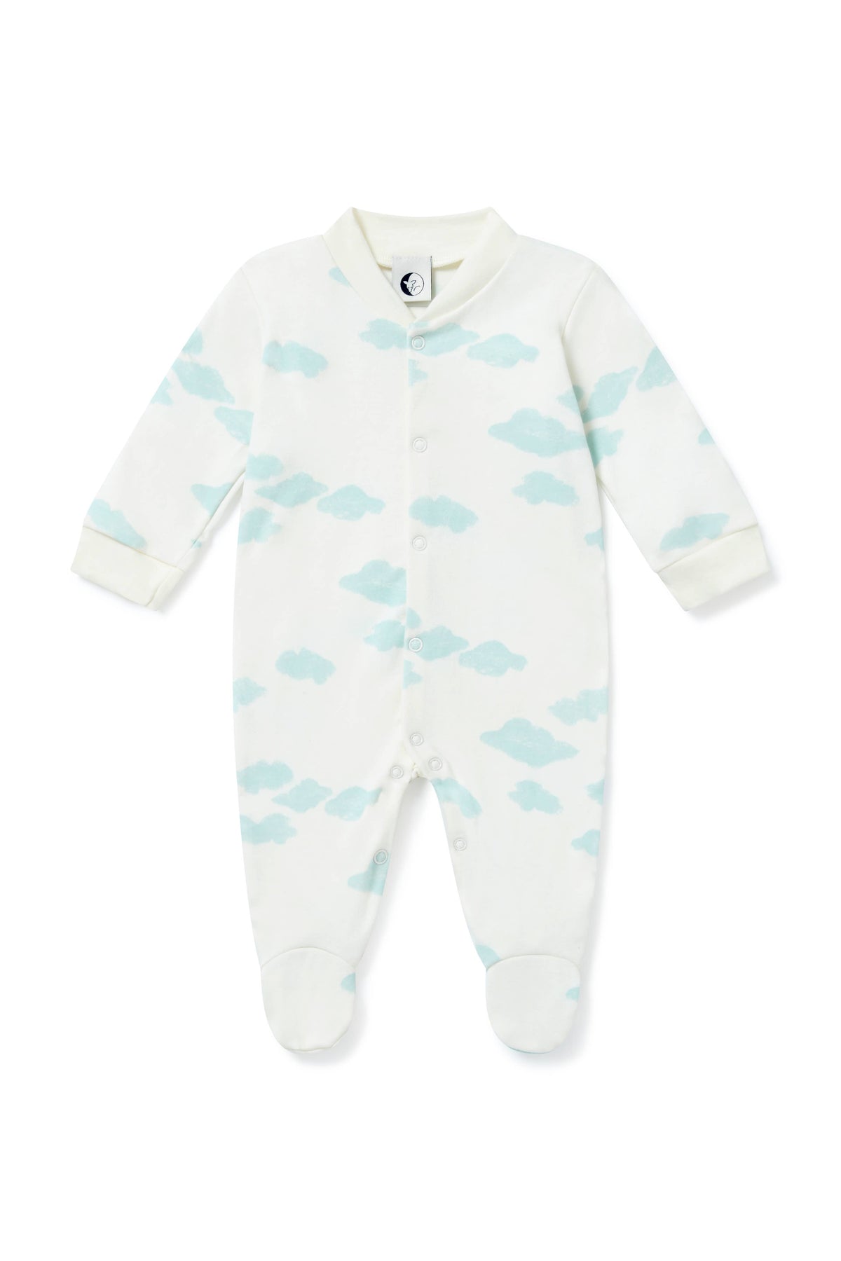 Baby Einteiler Pyjama Clouds