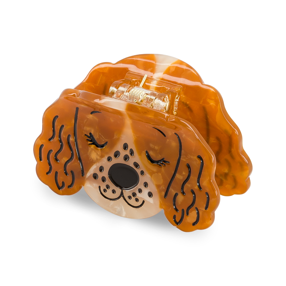 Haarspange - Alba der Spaniel