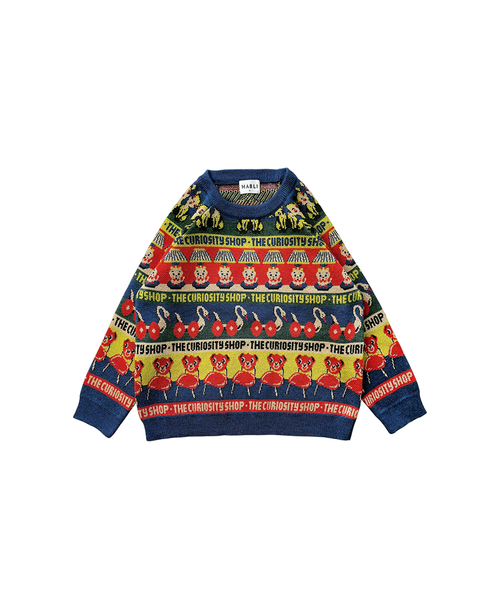 Curiosities Pullover – Deep Sea Multi