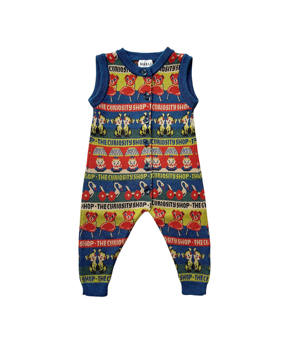 Curiosities Romper – Deep Sea Multi