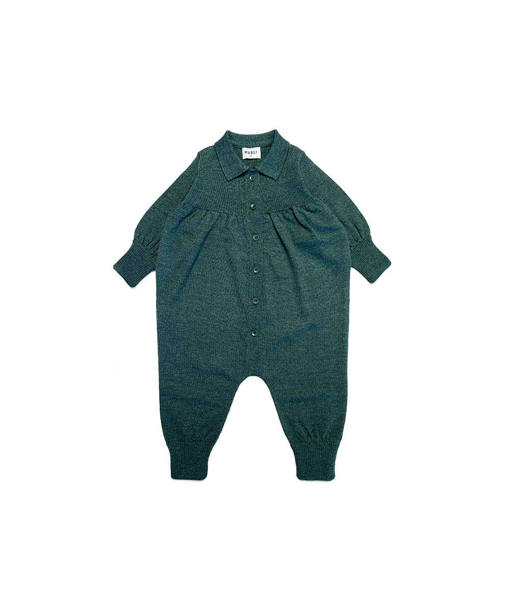 Artist Romper – Pine Melange