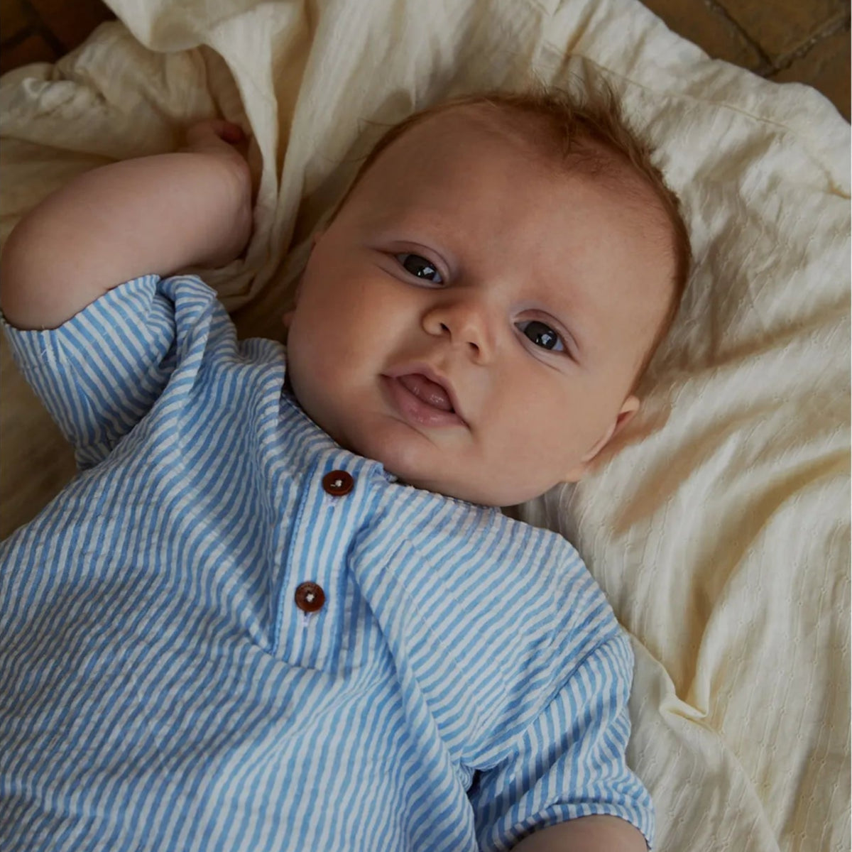 Seersucker Baby Set