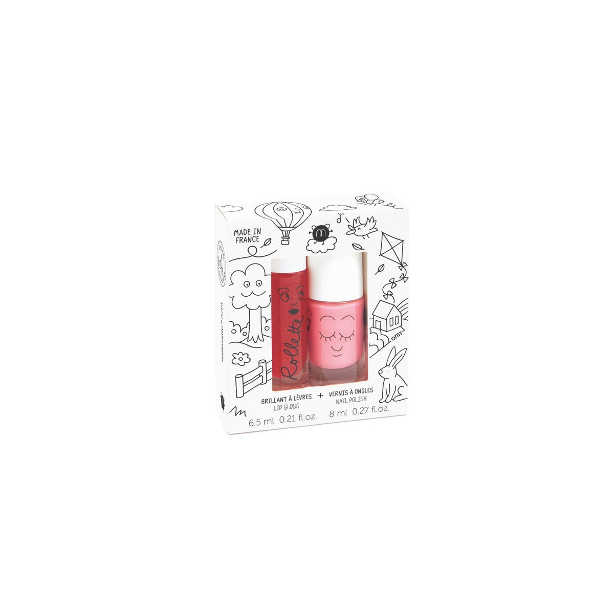 Nagellack &amp; Lipgloss SET