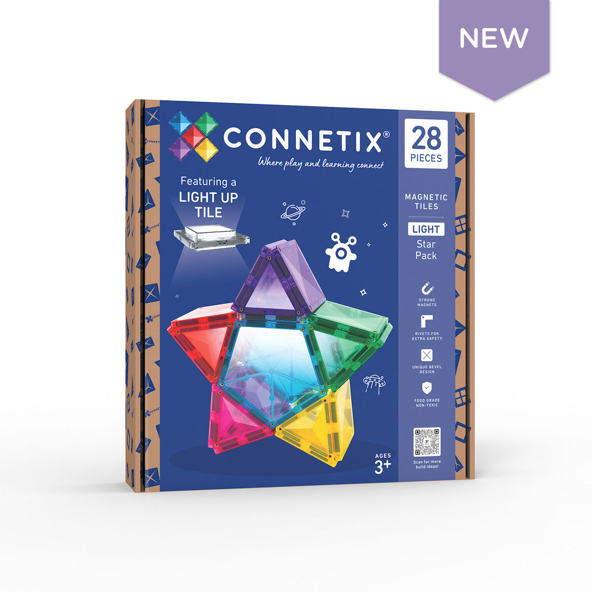 Connetix Light Star Pack 28