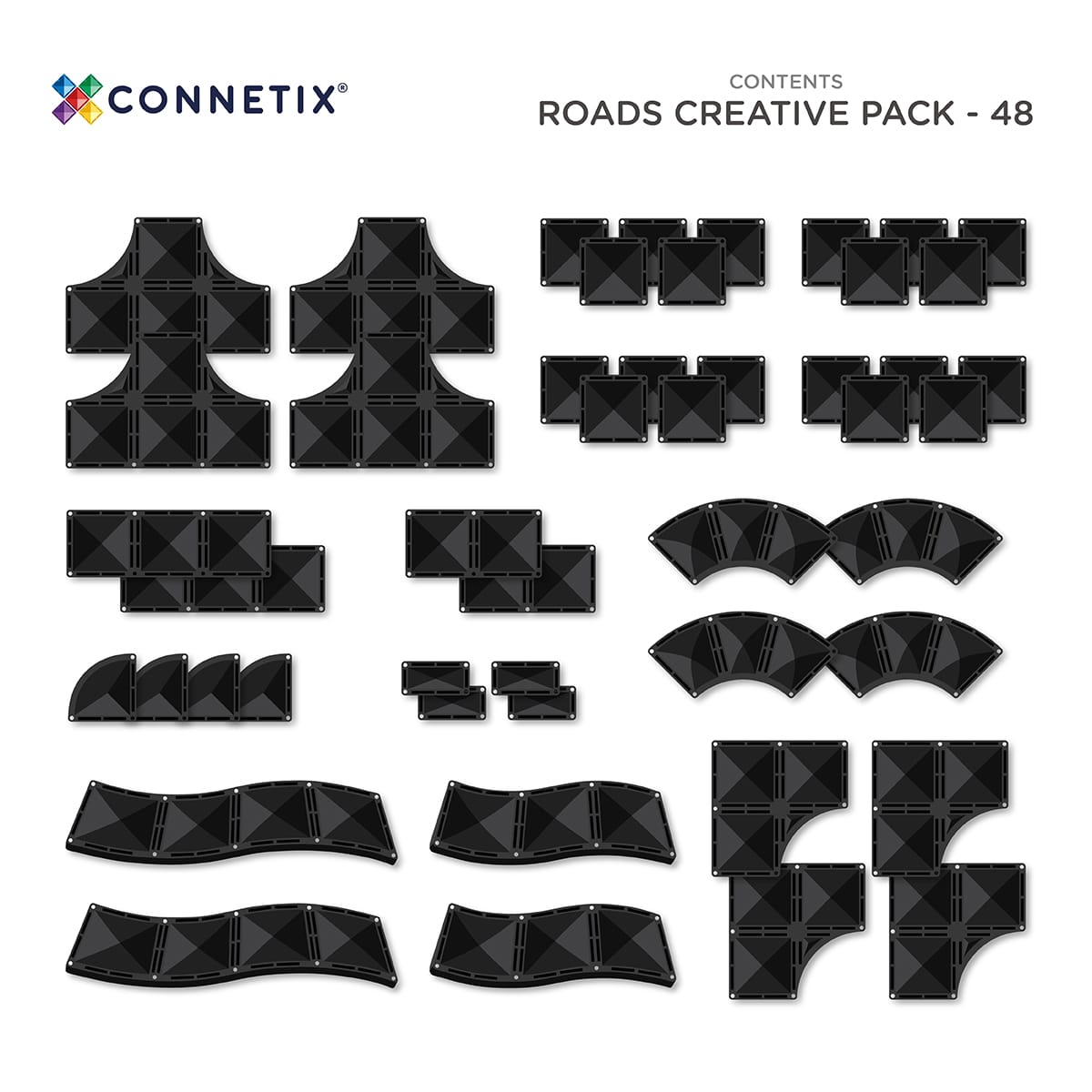 Connetix Roads (48pc)