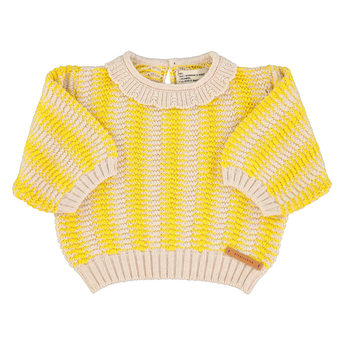 Leichter Pullover mit Kragen
