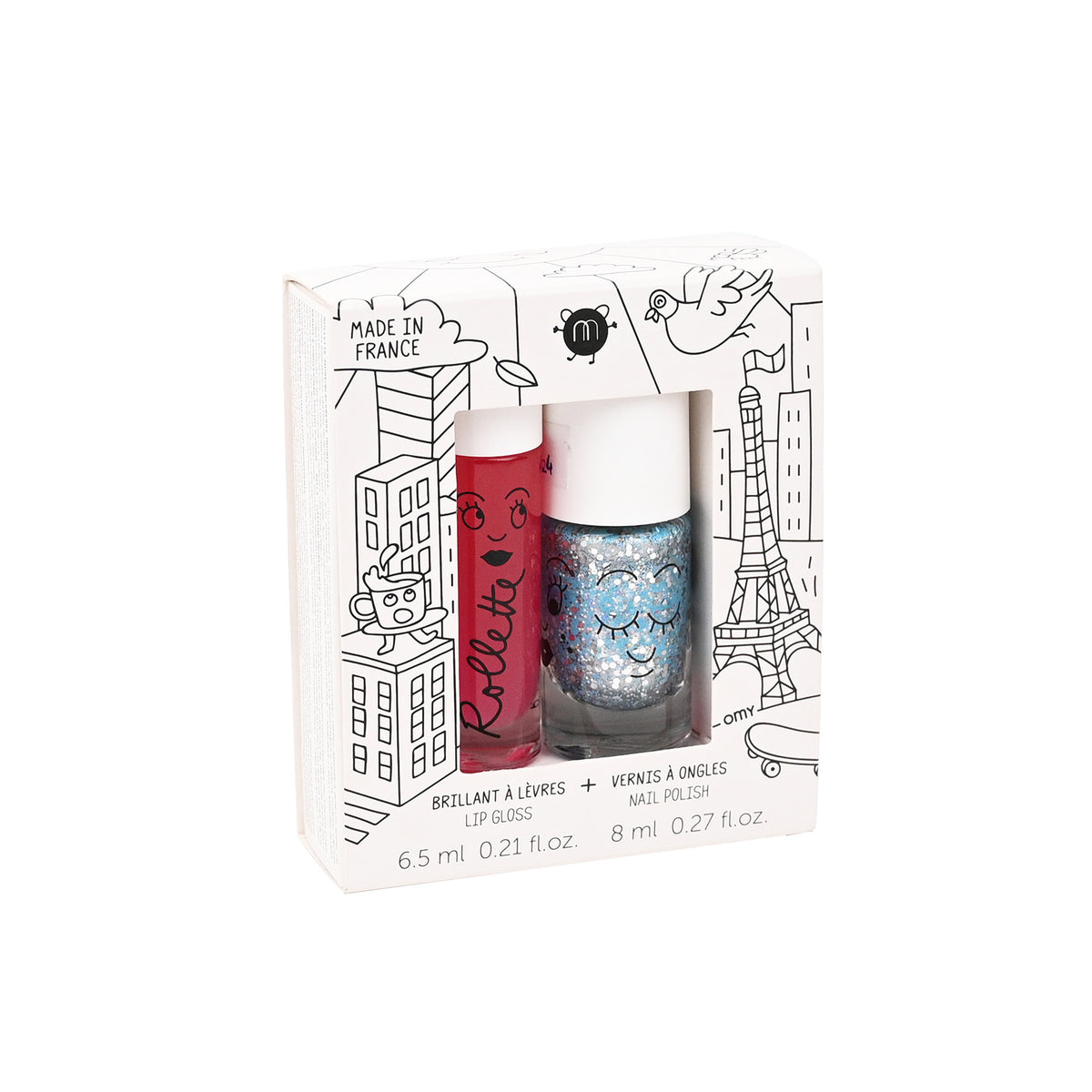 Nagellack &amp; Lipgloss SET