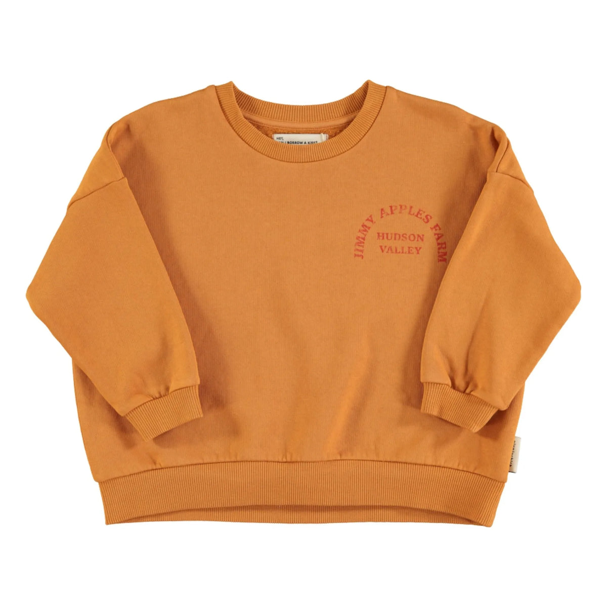 Sweatshirt Camel &quot;jimmy apples farm&quot;