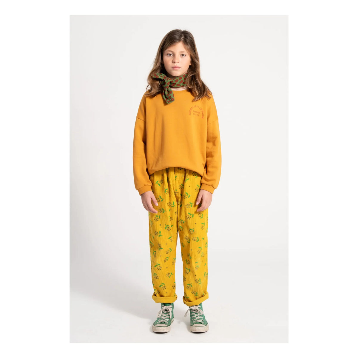 Sweatshirt Camel &quot;jimmy apples farm&quot;