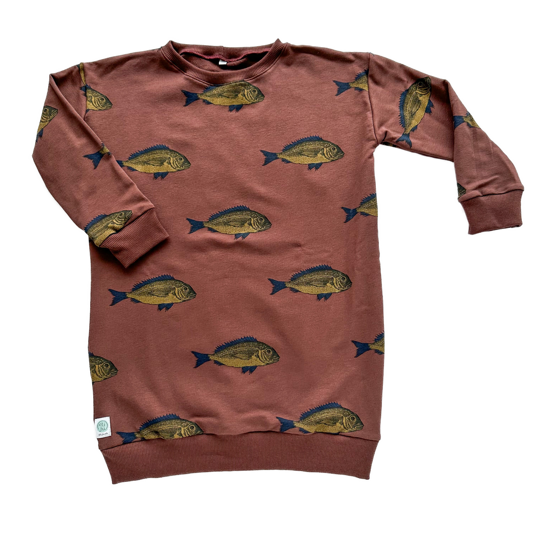 PULLI-KLEID FISCHE