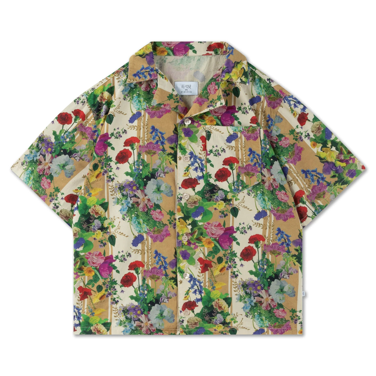 Shirt with Flower Print