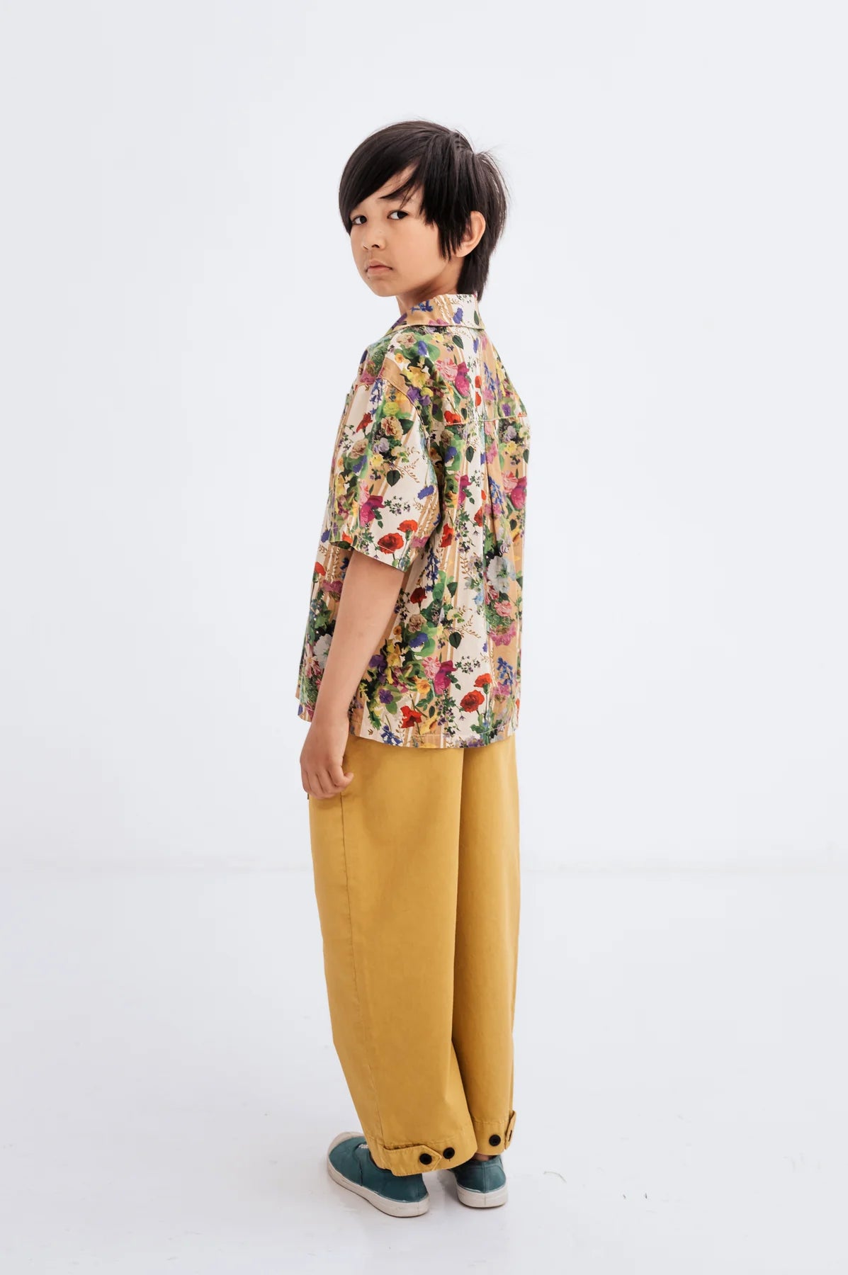 Shirt with Flower Print