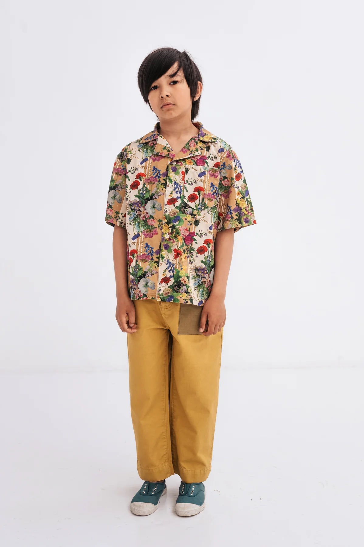 Shirt with Flower Print