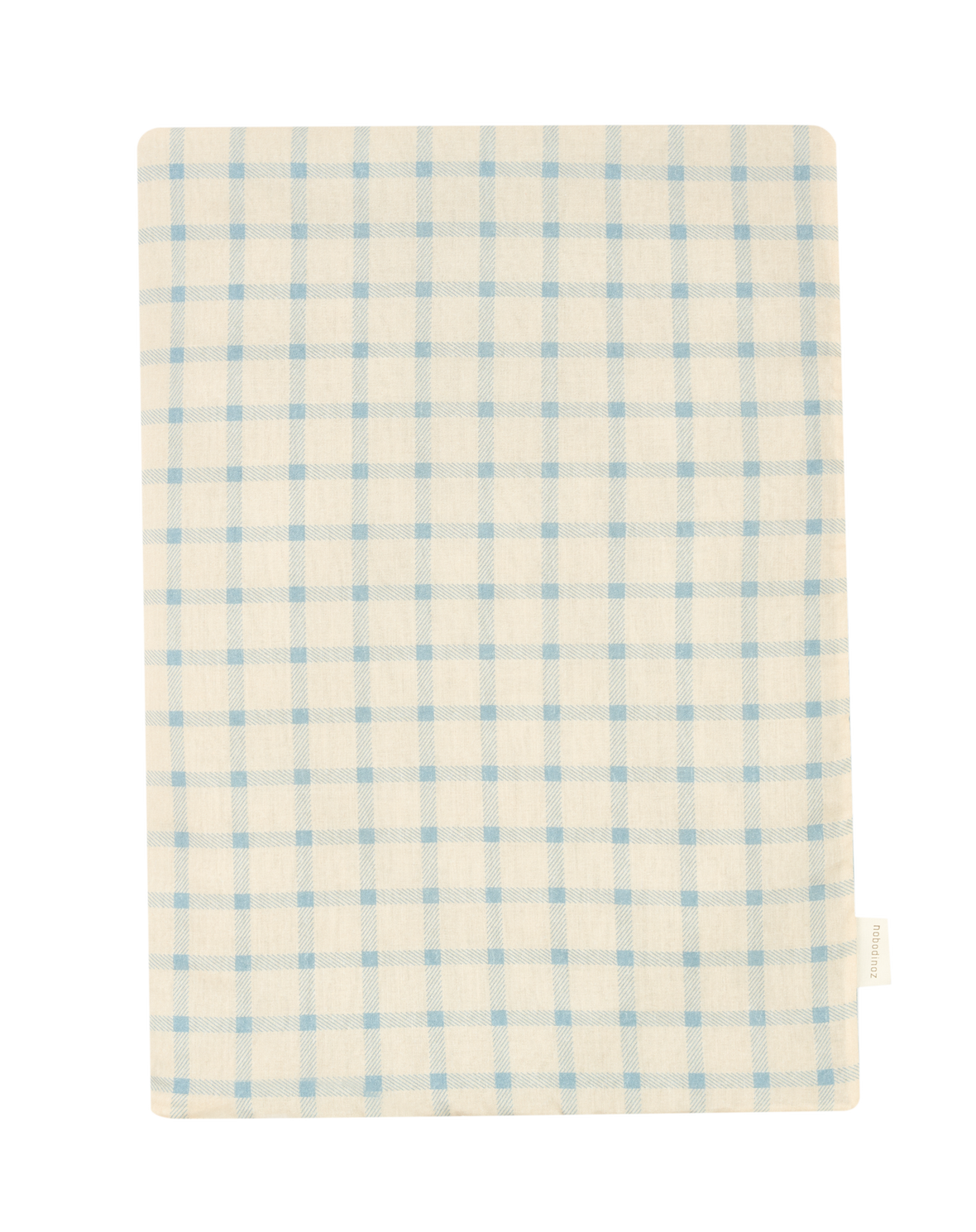 Karierte Babydecke Vanilla/Blau