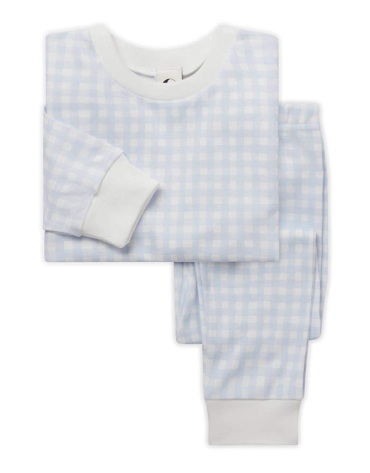 KLASSISCHER PYJAMA | GINGHAM MIST