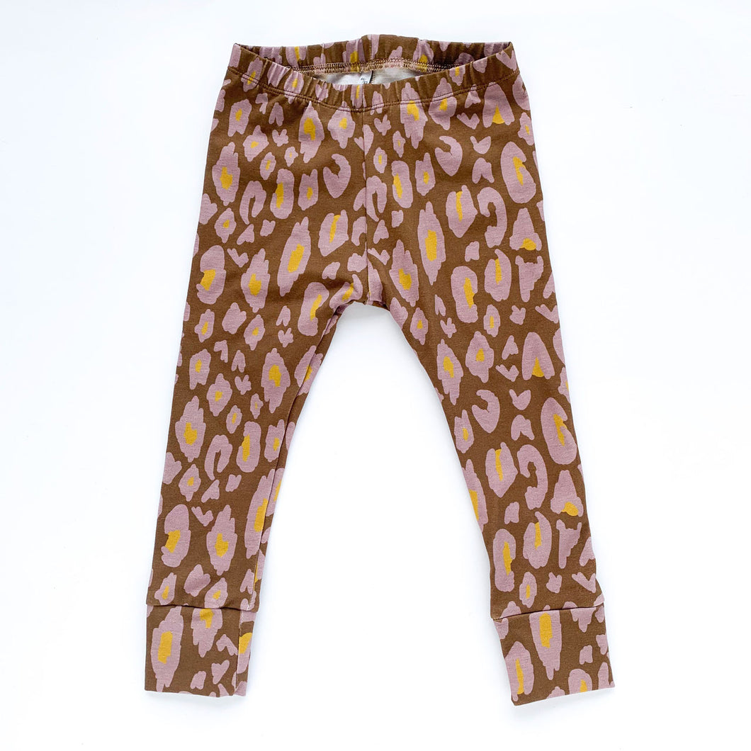 LEO LEGGINGS BRAUN/ALTROSA