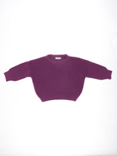 Lade das Bild in den Galerie-Viewer, MERINO PULLOVER FUCHSIA
