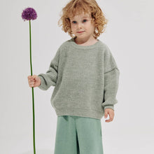 Lade das Bild in den Galerie-Viewer, PULLOVER SAGE MELANGE

